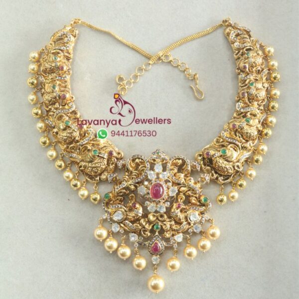 916/22ct Nakshi Gold Necklace