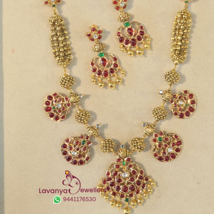 Buy Latest Gold Haram Designs for Women Online - Lavanya Jewellers 2023